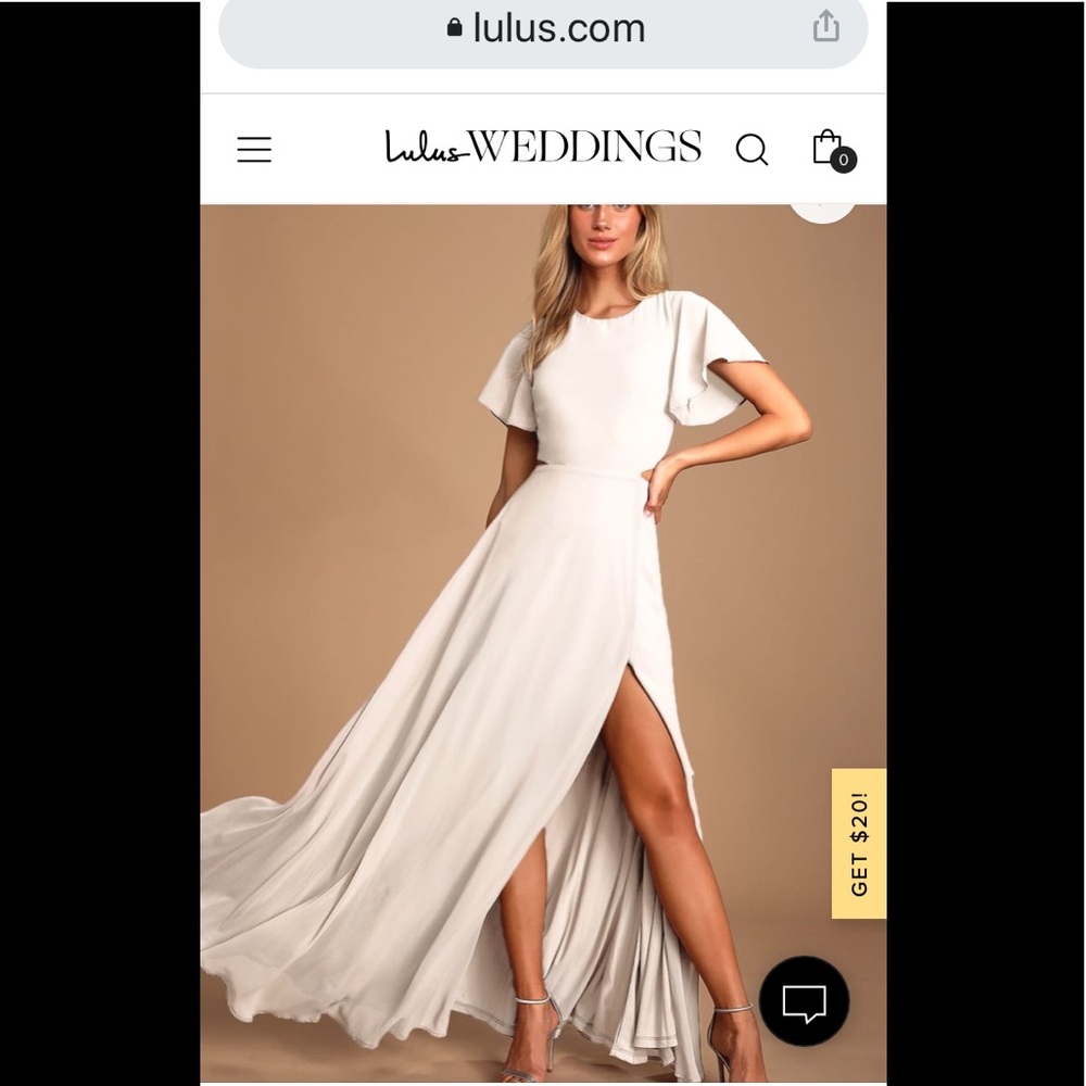 Lulu’s Wedding Dress Size 8